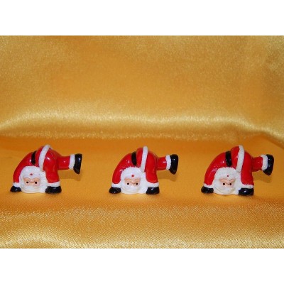 Онкен Рождественская серия- Санта Клаус стоит на голове