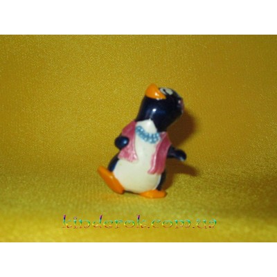 Пингвин барный Девочка в розовом шарфике