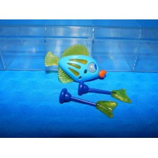 Рыбка сине-желтая